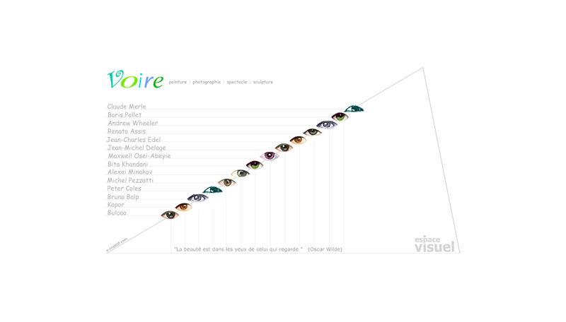 Création du site web Galerie Voire