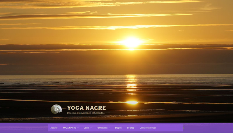 Création du site web Yoganacre